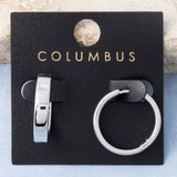 Huggie Hoop Earrings (Silver)