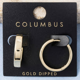 Huggie Hoop Earrings (Gold)