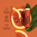 Poppy & Pout Lip Balm Blood Orange Mint