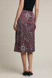 Paisley Midi Skirt