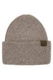 C.C Double Cuff Beanie (Taupe)