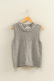 Macy Knit Vest (Grey)