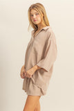 Sandy Short-Sleeved Short Set