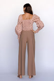 Autumn Sweetheart Top (Pink Floral)