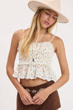 Charming Floral Cami Top