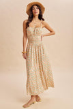 Coral Garden Dress