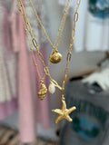 Layered Starfish Necklace