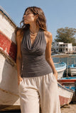 Soft Halter Tank (Charcoal)