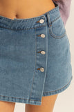 Lydia Denim Skort