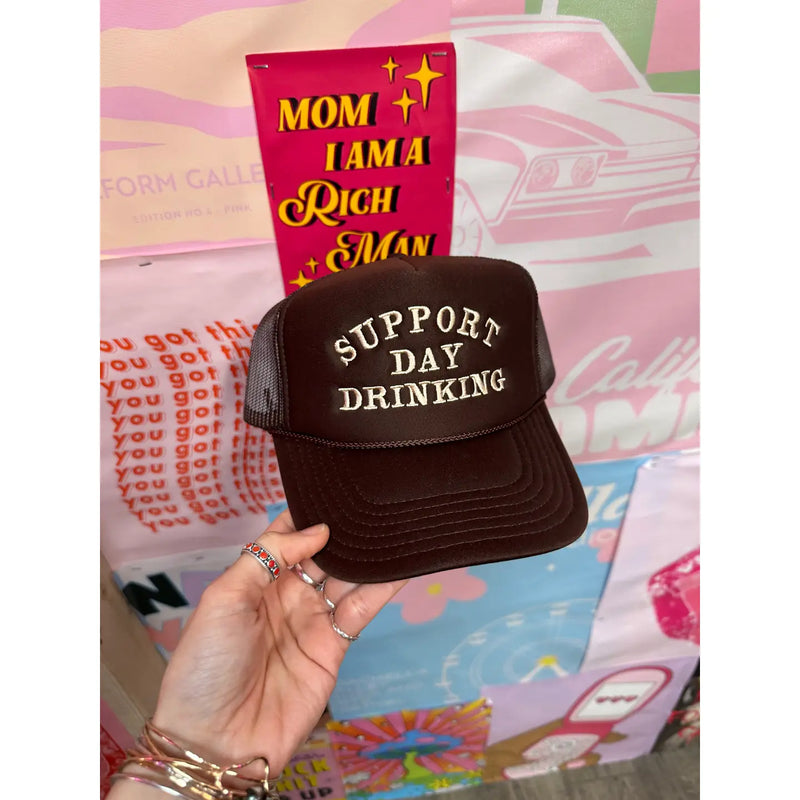 Support Day Drinking Hat (Brown)