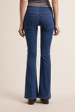 Illusion Waist Flare Pants