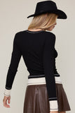 Livvy Layered Longsleeve (Black)