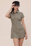 Checkmake Mini Dress