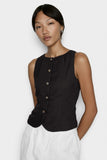 Chelly Vest Top (Black)