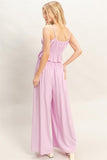 Tiered Tank & Palazzo Set (Pink Lavender)