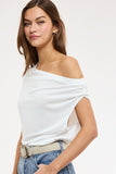 One Shoulder Loose Fit Top