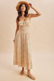 Coral Garden Dress
