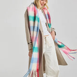 Adult Mad Hatter Ribbed Knit Beanie (Lipstick Red)