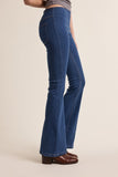 Illusion Waist Flare Pants