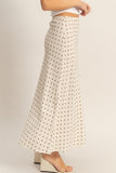 Timeless Muse Polka Dot Skirt (Oatmeal)