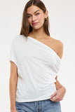 One Shoulder Loose Fit Top