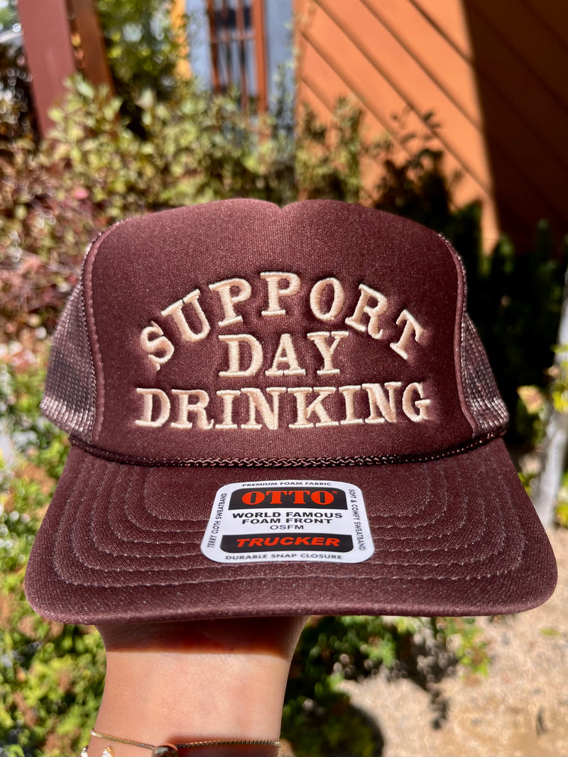 Support Day Drinking Hat (Brown)