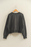 Oversized Soft Rewind Pullover (Black)