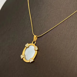 Shell Mirror Necklace