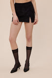 Lyla Suede Mini Skirt