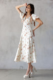 Bow In Bloom Midi Dress