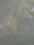 Gold Dipped Bow Knot Necklace
