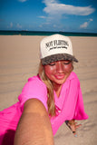 Not Flirting Hat (Leopard)