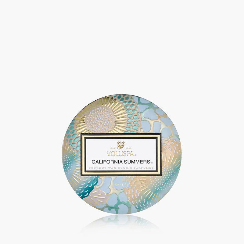 Voluspa California Summers Mini Tin Candle