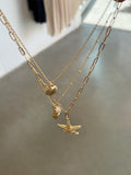 Layered Starfish Necklace