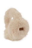 C.C Long Fur Ear Muff (Beige)