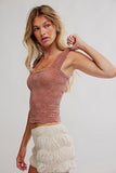 Free People Love Letter Cami (Cinnamon Stick)