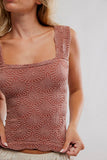 Free People Love Letter Cami (Cinnamon Stick)