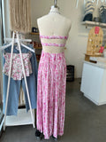 Twirly Pink Maxi Dress