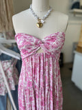 Twirly Pink Maxi Dress