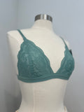 Fantasy Lace Triangle Bralette (Blue Surf)