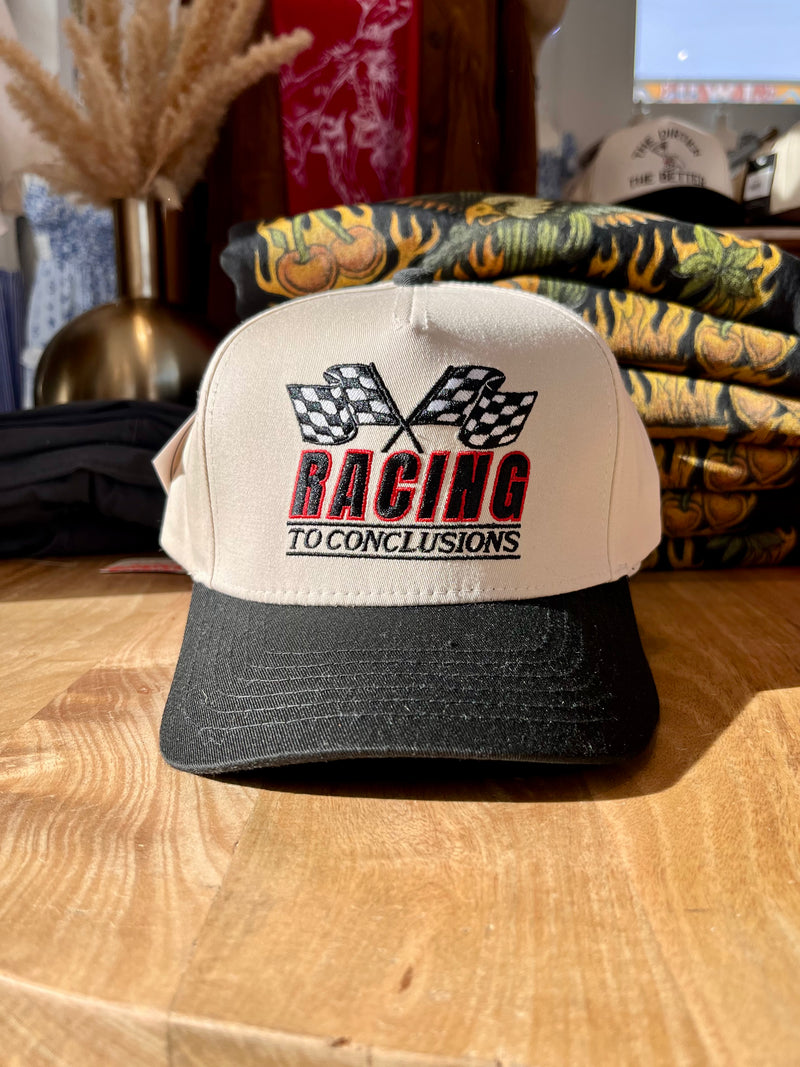 Racing To Conclusions Hat