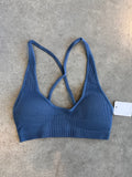 Sophia Crossback Bralette (Bearing Sea)