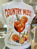 Country Music Oversized Tee