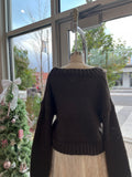 Bowtique Sweater (Mocha)