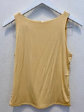 Double Lined Tank Top (Butter Yellow)