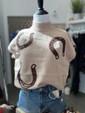 Horseshoe Sweater Top