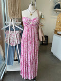 Twirly Pink Maxi Dress