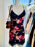 Orchid Satin Dress