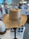 Shell Straw Hat (Khaki)