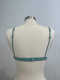 Fantasy Lace Triangle Bralette (Blue Surf)